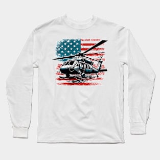 Helicopter Long Sleeve T-Shirt